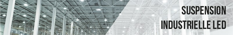 suspension industrielle LED